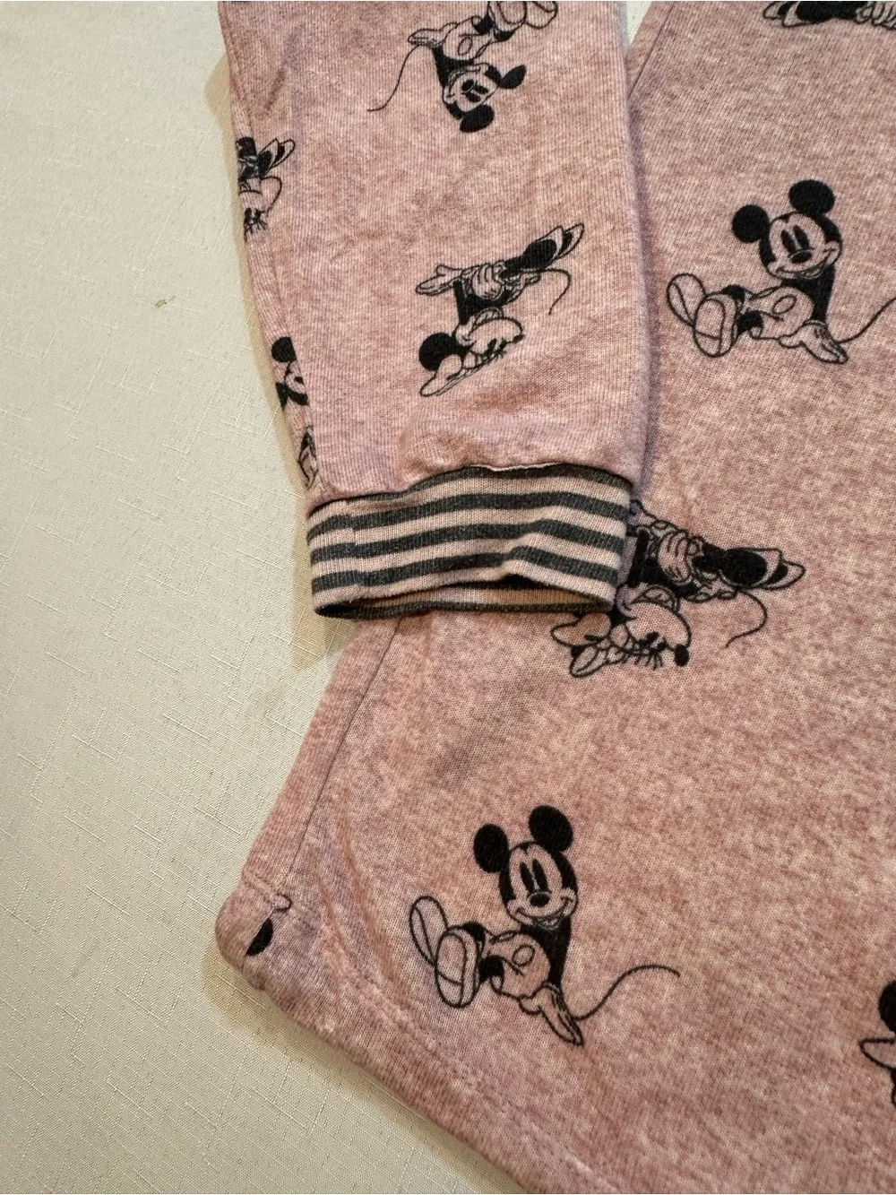 Disney Mickey & Minnie Mouse Pink Pajama Lounge Set Medium - Picture 10 of 15